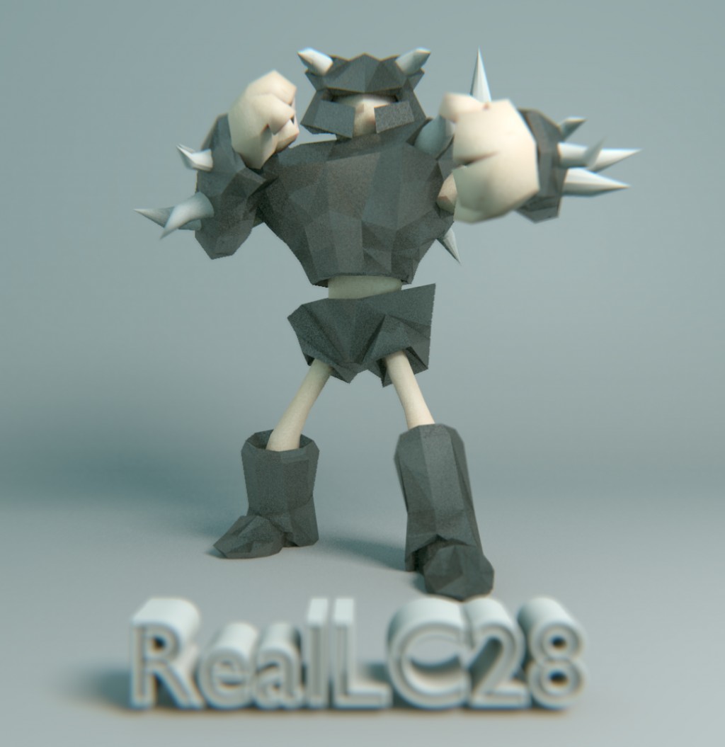 Rockman (rigged) preview image 1